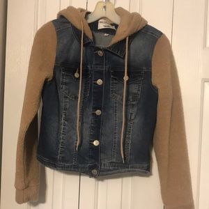 Wallflower Denim / fleece jacket